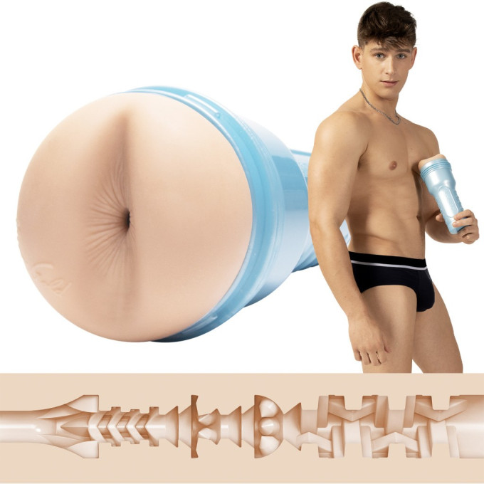 Мастурбатор Fleshjack Boys Reno Gold Golden Boy, анальный